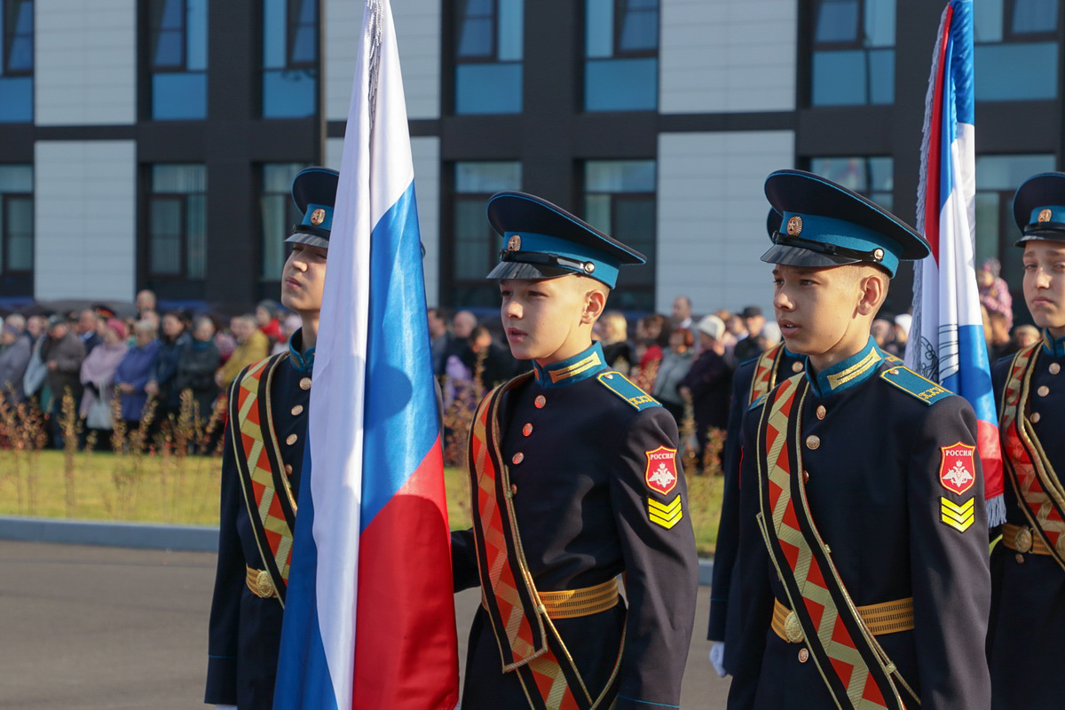 Сайт кемеровского президентского кадетского