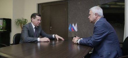 Вагит Алекперов и Александр Жилкин