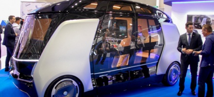 КАМАЗ показал беспилотные микроавтобусы «Шатл»