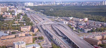 В Москве открыты новые эстакады Северо-Восточной хорды