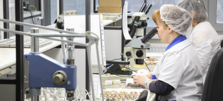 В России запущено производство систем кохлеарной имлантации