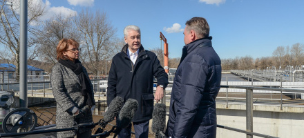 В Москве продолжается модернизация очистных сооружений