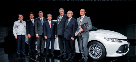 Завод «Тойота Мотор» начал производство Toyota Camry нового поколения