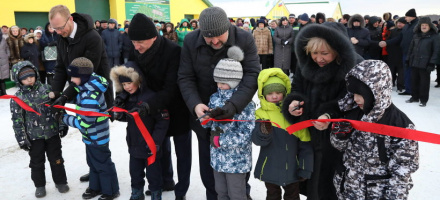 Открыта третья очередь комплекса «Родина»