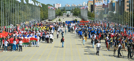 В Казани прошла церемония открытия деревни WorldSkills