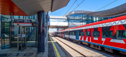 На МЦД-2 завершена реконструкция станция Нахабино