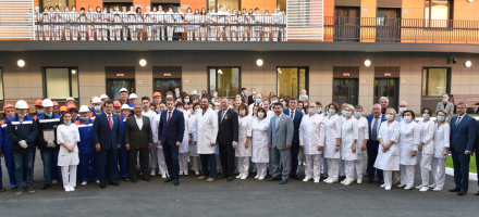 В Казани открыли новый корпус инфекционной больницы