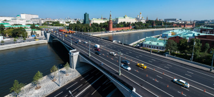 Большой Каменный мост полностью открыт после капитального ремонта