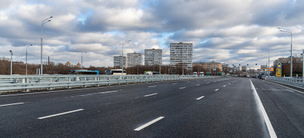 В Москве открыт мост через реку Сходню на Волоколамском шоссе