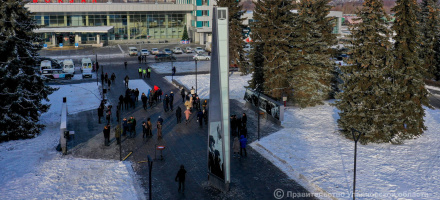В Ульяновской области открыли стелу «Город трудовой доблести»