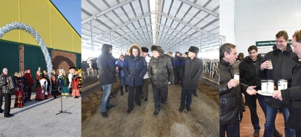 В Новосибирской области открыт новый объект АПК